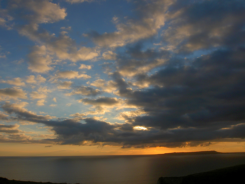 Dorset Skies from The Pink House Lulworth Holiday Home 