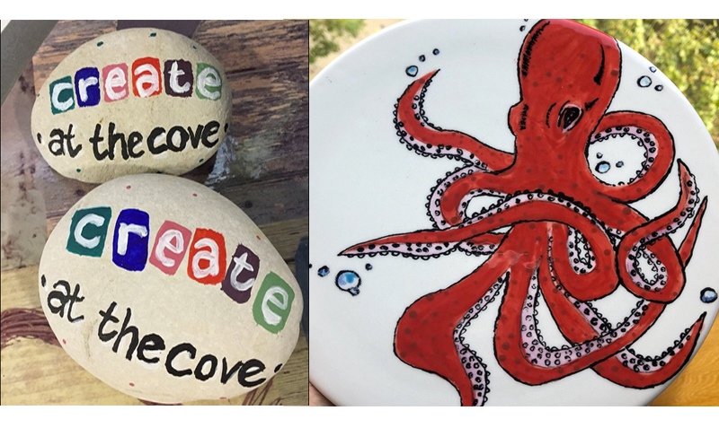 craftmaking for all ages with Create at the Cove Lulworth